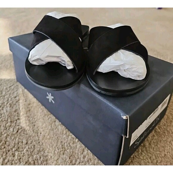 Splendid Women's Tava sandal BLACK size 6.5 NEW $69 - Picture 3 of 9